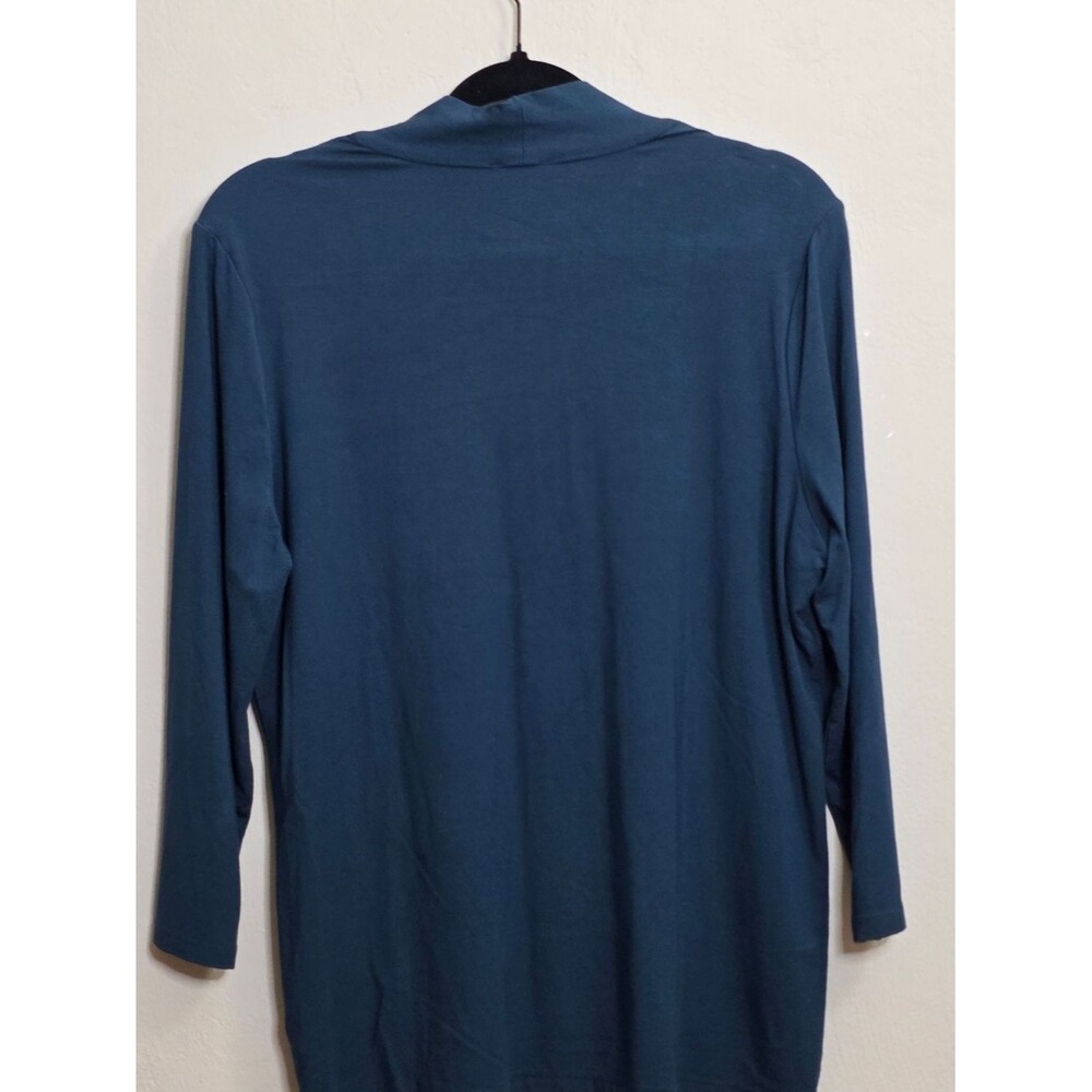 Talbots Teal V-Neck Top